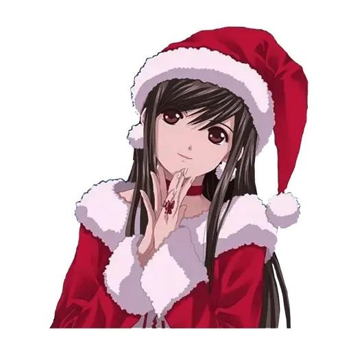 Sticker «Anime Santa-12»