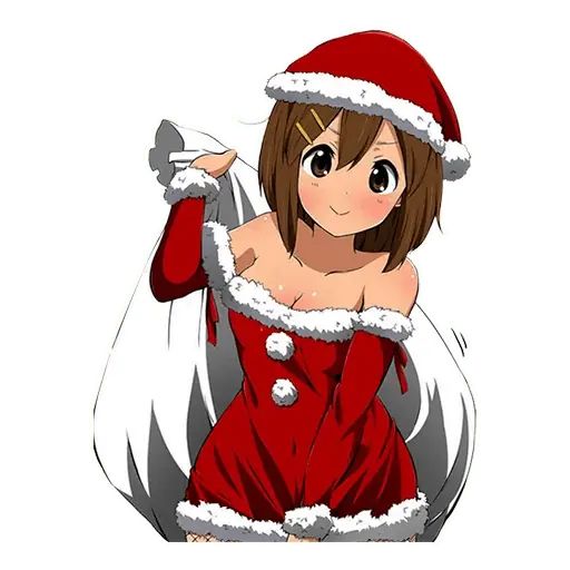 Sticker «Anime Santa-7»