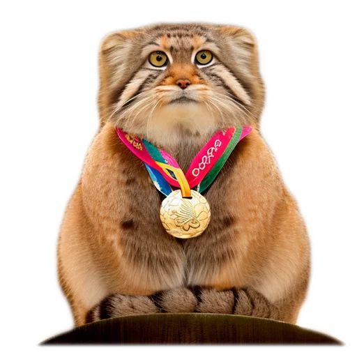 Sticker «Autumn Manul-10»