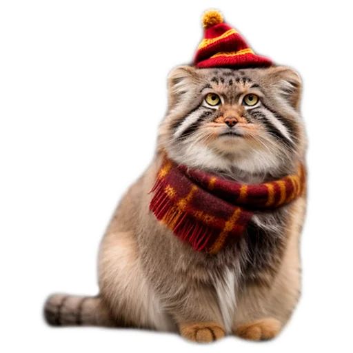 Sticker «Autumn Manul-11»