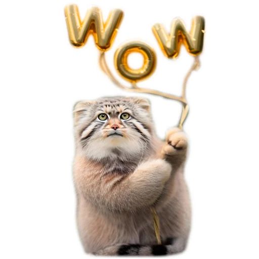 Sticker «Autumn Manul-2»