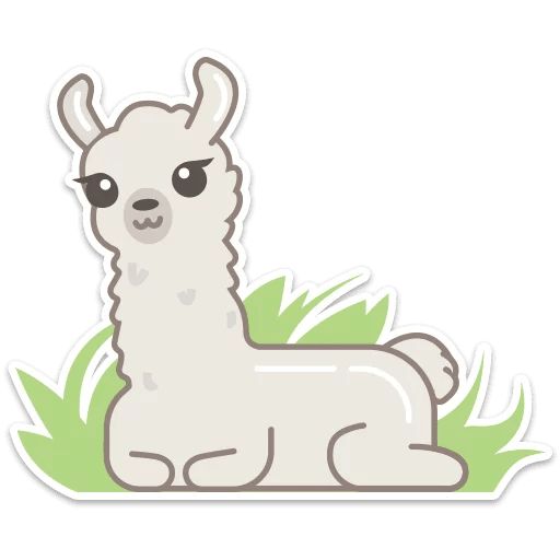 Sticker «Llama-10»