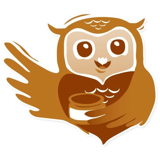 Sticker «Owl Sofa-1»