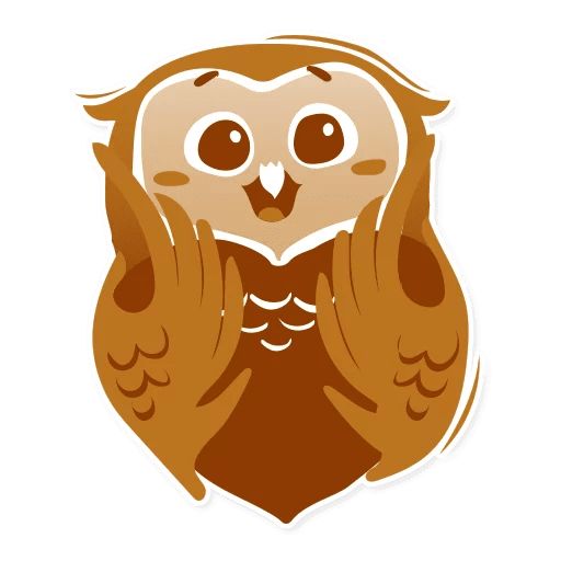 Sticker «Owl Sofa-2»