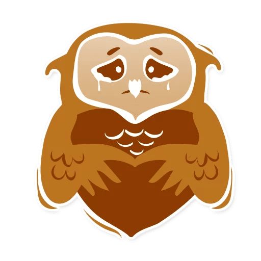 Sticker «Owl Sofa-3»