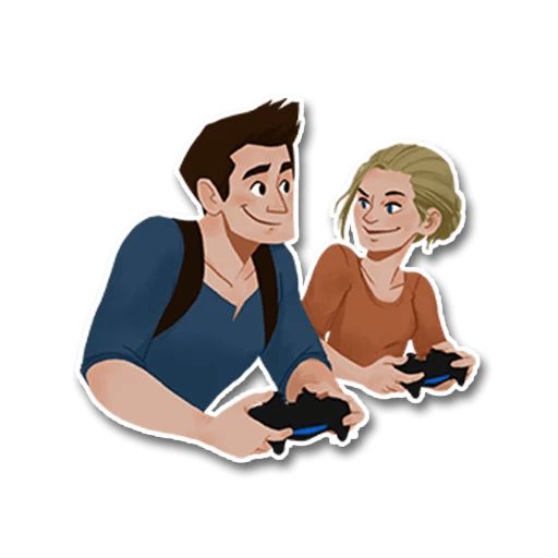 Sticker «Uncharted-2»