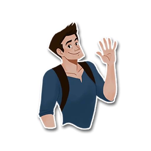 Sticker «Uncharted-7»
