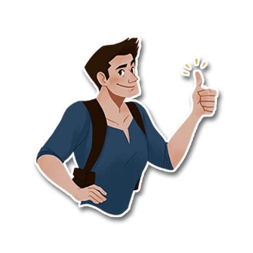 Sticker «Uncharted-9»
