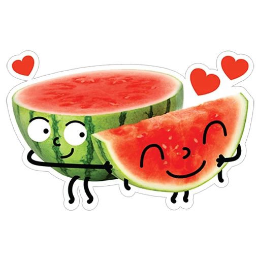 Sticker «Watermelon-8»