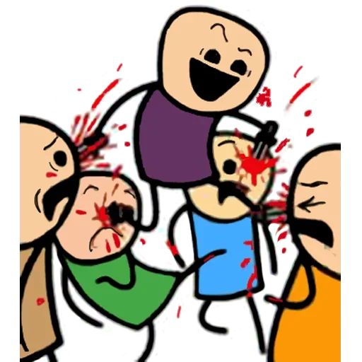 Sticker «Cyanide boy-5»