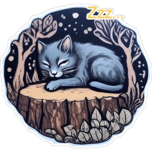 Sticker «Stump-1»