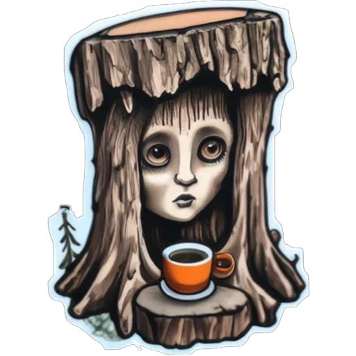 Sticker «Stump-11»