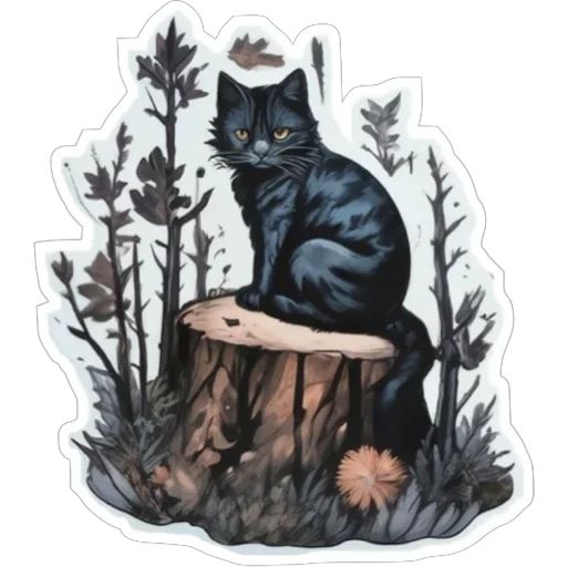 Sticker «Stump-9»