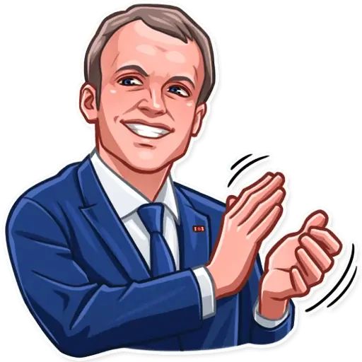 Sticker «Emmanuel Macron-10»