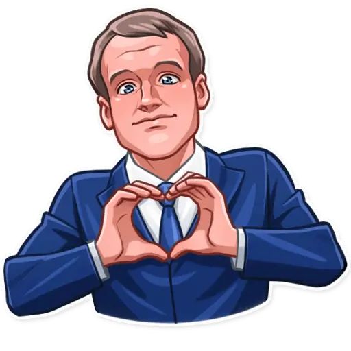 Sticker «Emmanuel Macron-2»