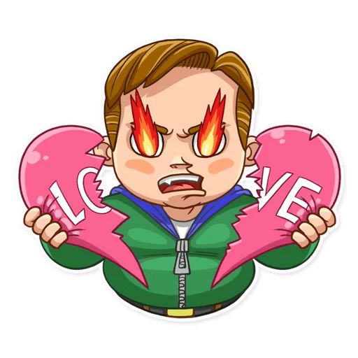 Sticker «I Hate Valentine's Day-11»