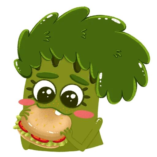 Sticker «Baby Broccoli-1»