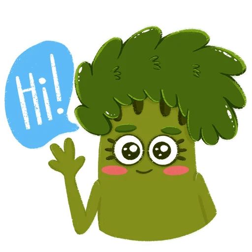 Sticker «Baby Broccoli-3»