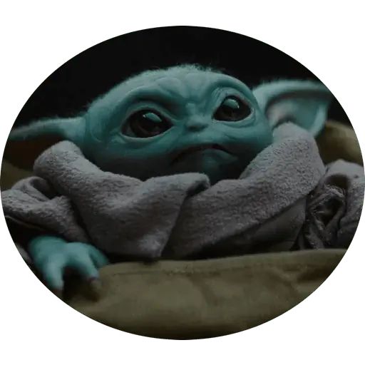 Sticker «Baby Yoda-12»