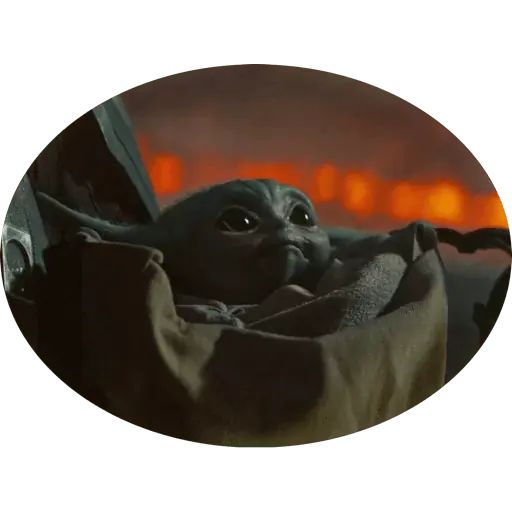 Sticker «Baby Yoda-8»