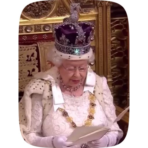 Sticker «Queen Elizabeth II-7»