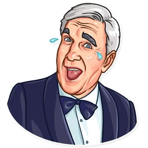 Sticker «Leslie Nielsen-1»