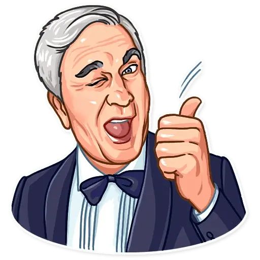 Sticker «Leslie Nielsen-3»