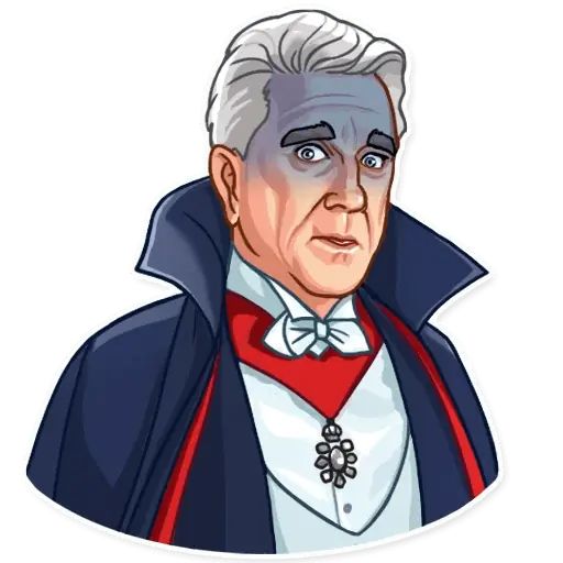 Sticker «Leslie Nielsen-4»