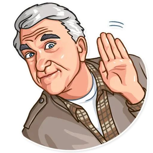 Sticker «Leslie Nielsen-5»