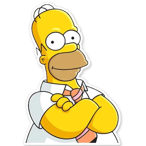 Sticker «Homer Simpson-2»
