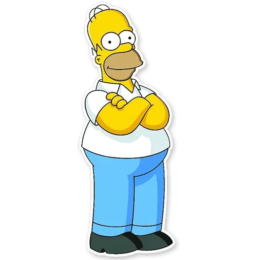 Sticker «Homer Simpson-3»