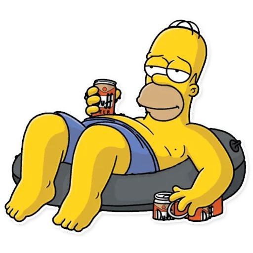 Sticker «Homer Simpson-9»