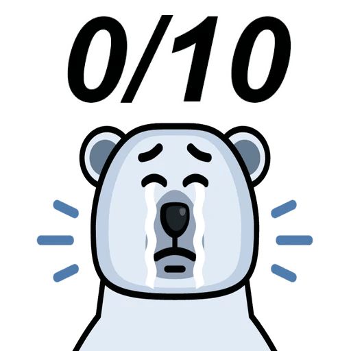 Sticker «Bear-10»