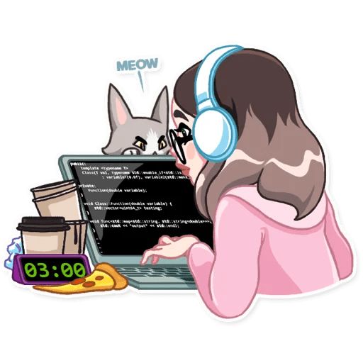 Sticker «Hackerwoman-3»