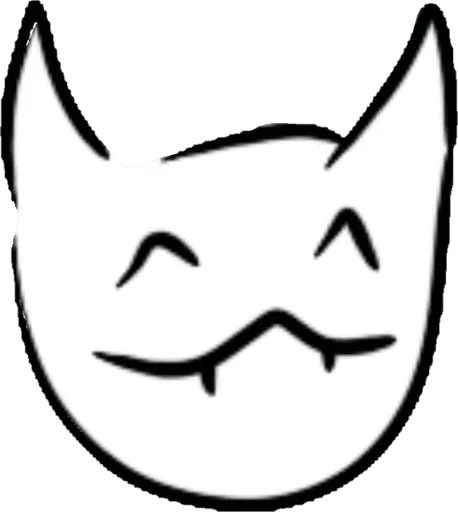 Sticker «Cursed Cat-2»