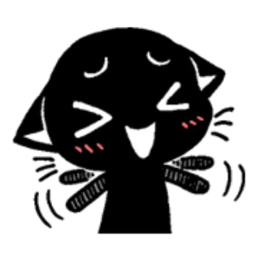 Sticker «Black Cat-3»