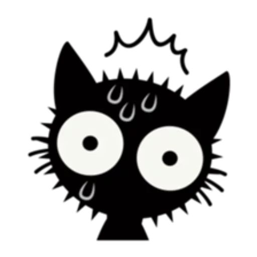 Sticker «Black Cat-4»