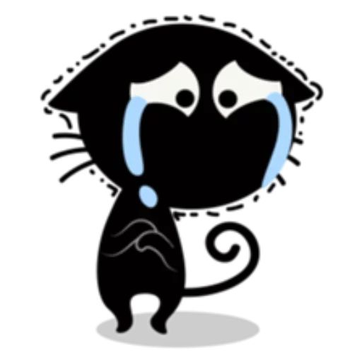 Sticker «Black Cat-5»