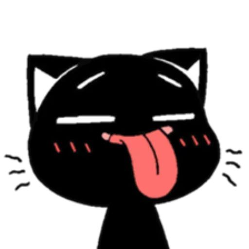 Sticker «Black Cat-6»
