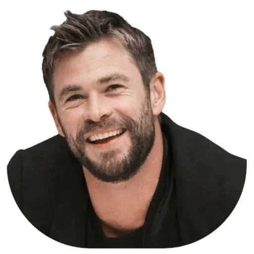 Sticker «Chris Hemsworth-2»