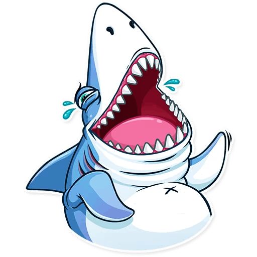 Sticker «It's a Shark!-1»