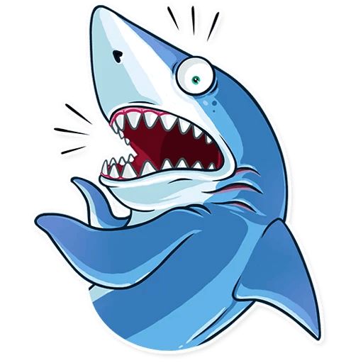 Sticker «It's a Shark!-4»