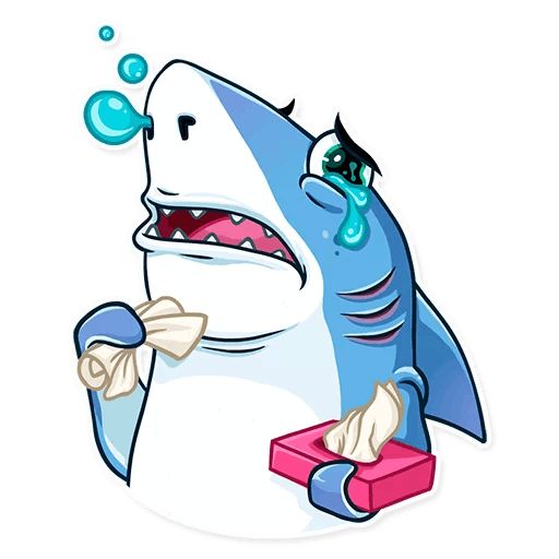 Sticker «It's a Shark!-9»
