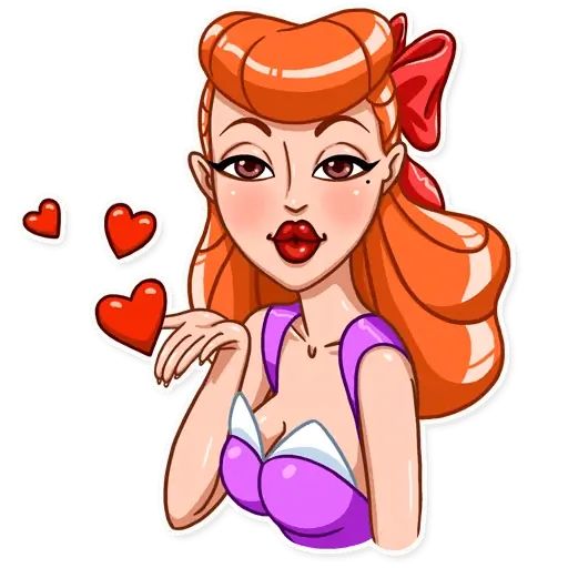 Sticker «Pin-up Babes-2»