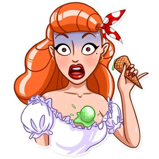 Sticker «Pin-up Babes-4»