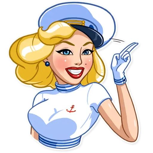 Sticker «Pin-up Babes-5»