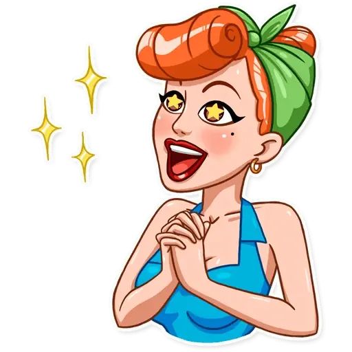 Sticker «Pin-up Babes-8»
