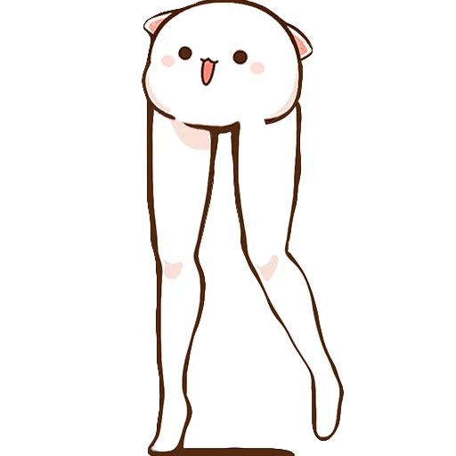 Sticker «Mochi Peach Cat Meme-6»