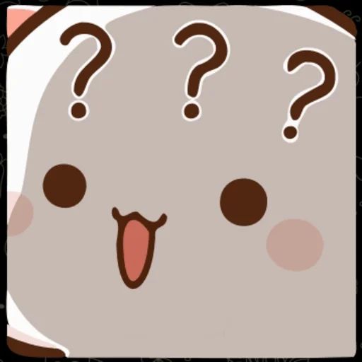 Sticker «Mochi Peach Cat Meme-8»
