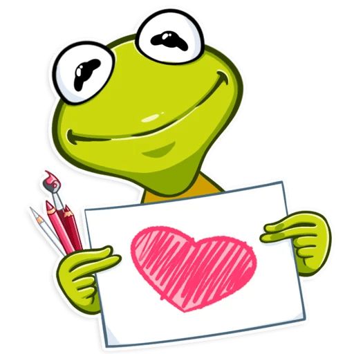 Sticker «Kermit the Frog-2»
